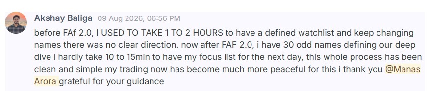Fast & Fortunate 2.0 student testimonial